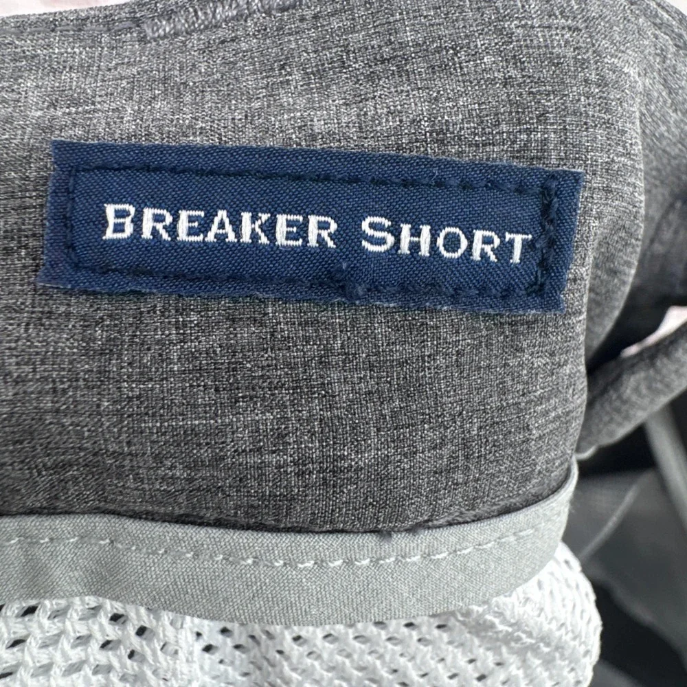 Vineyard Vines Performance Breaker Shorts Mens 34‎ Gray Heather Stretch Golf